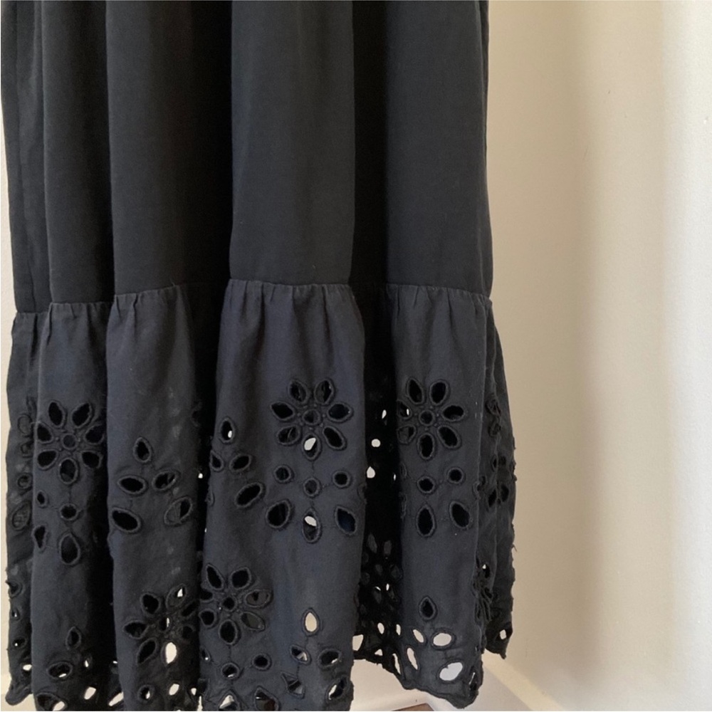 JCrew tiered maxi dress with eyelet bottom - Picture 5 of 5
